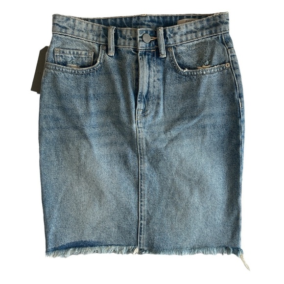 All Saints Kim Denim Mini Skirt - Picture 2 of 4